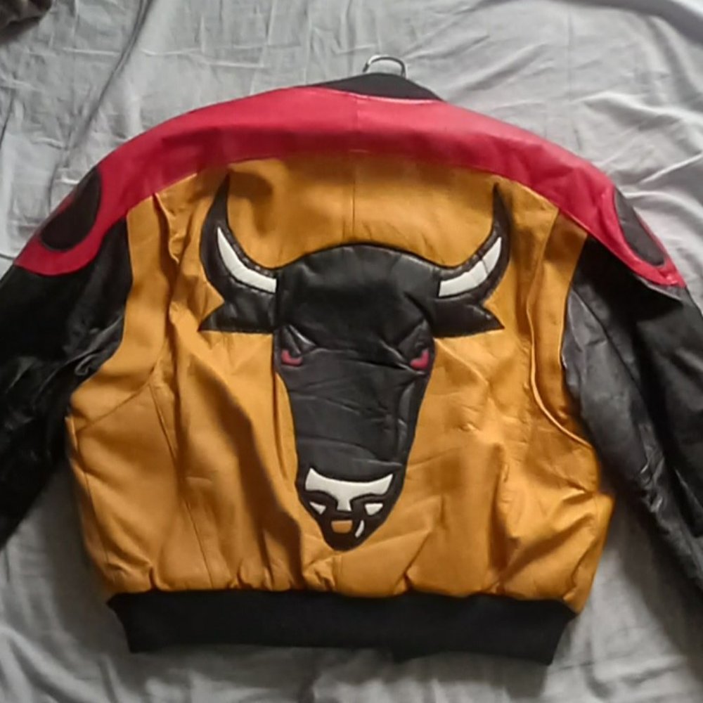 RARE 90s WHEREMI Michael Hoban Jacket Bull Leather jacket